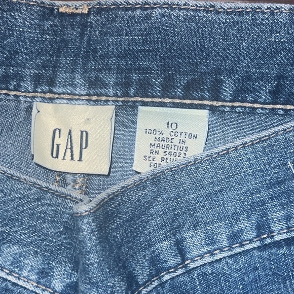 GAP Classic Denim Maxi Skirt SIZE 10 - Picture 3 of 5